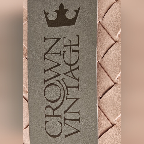 Pink Woven Crossbody Bag - Picture 8 of 9